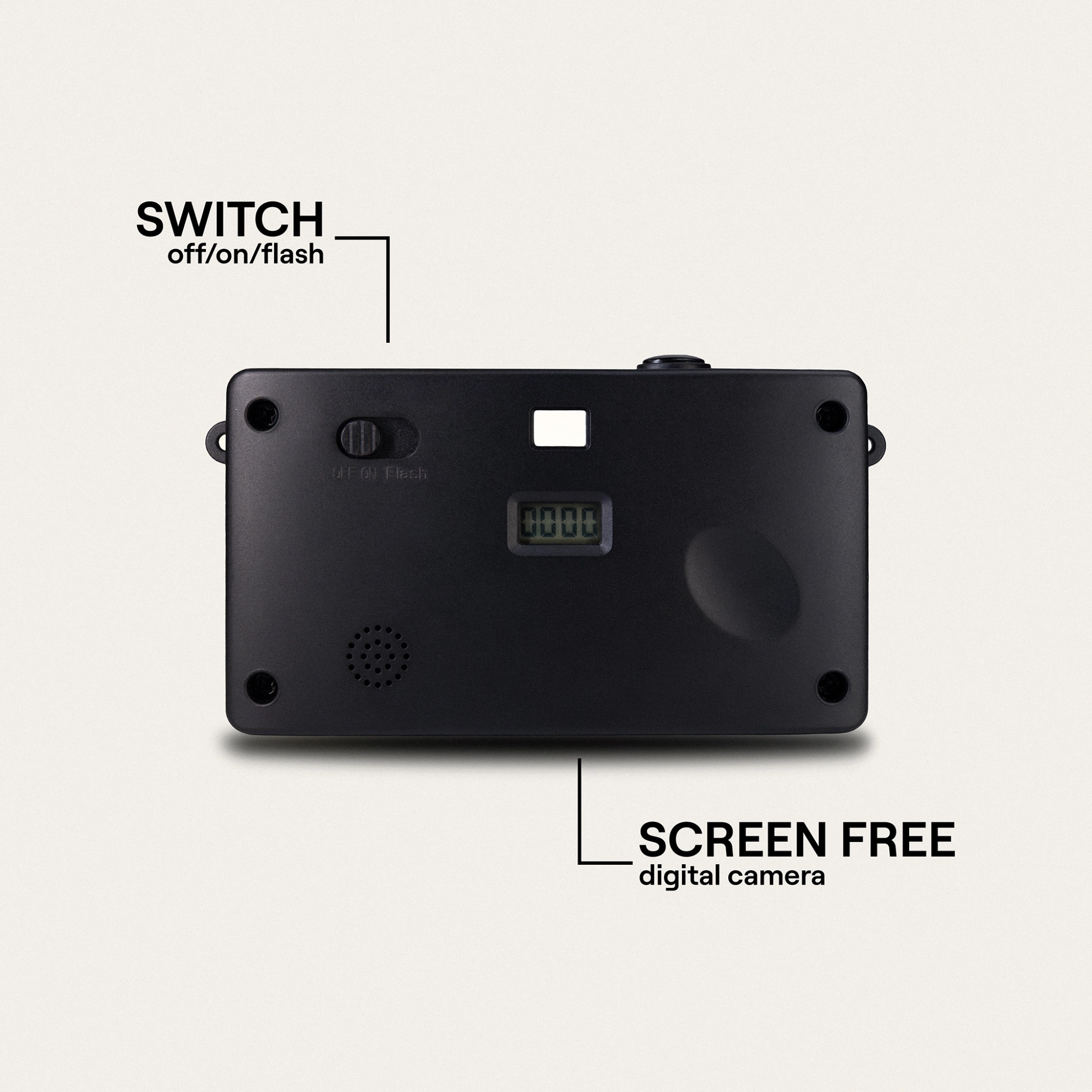 Camp Snap Camera. Artic White