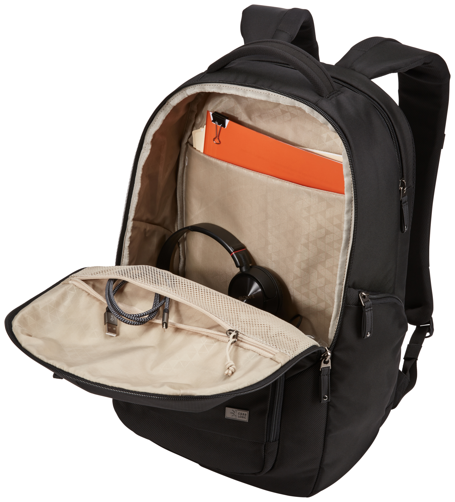 Case Logic Notion 15,6" ryggsekk for bærbar PC. Svart