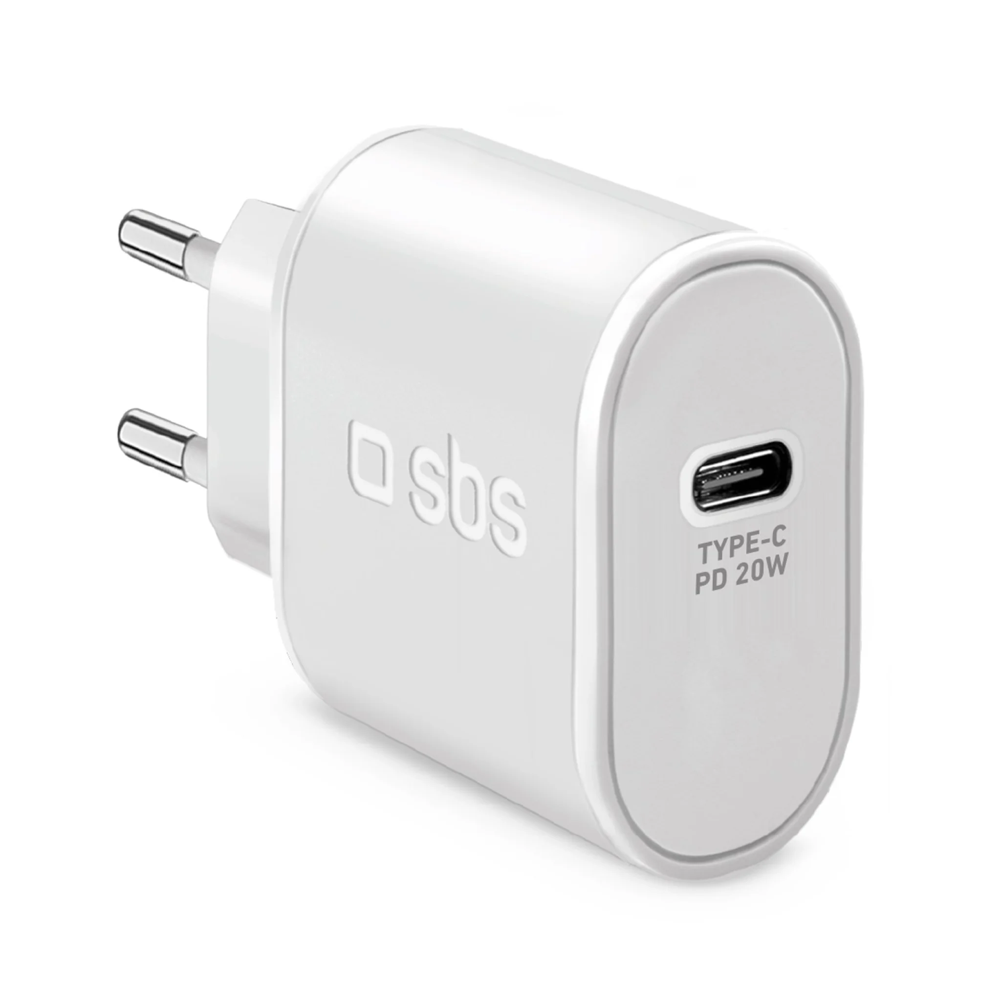 SBS 20W Charger. White