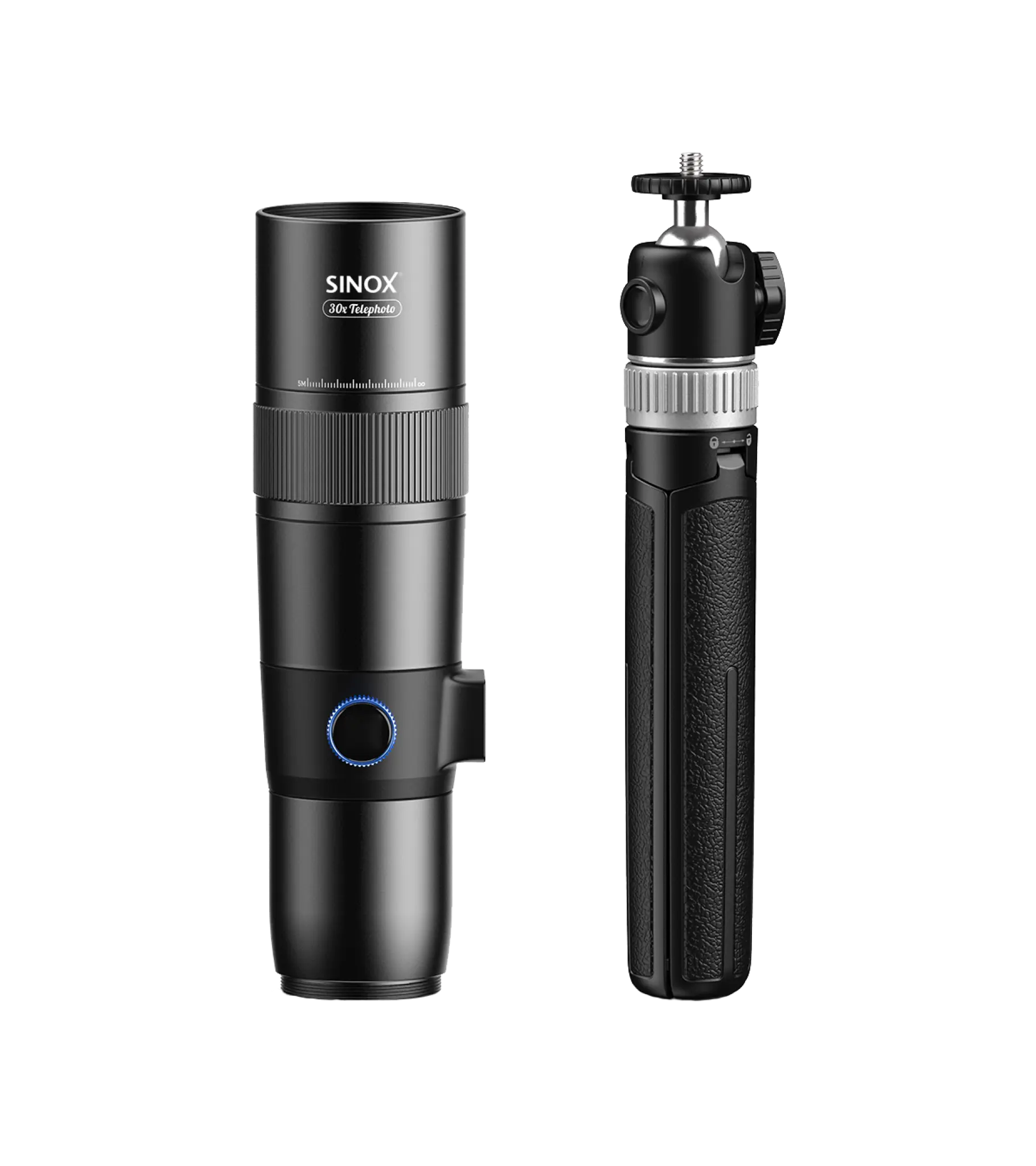 Sinox Lifestyle 30x teleobjektivsett. Svart