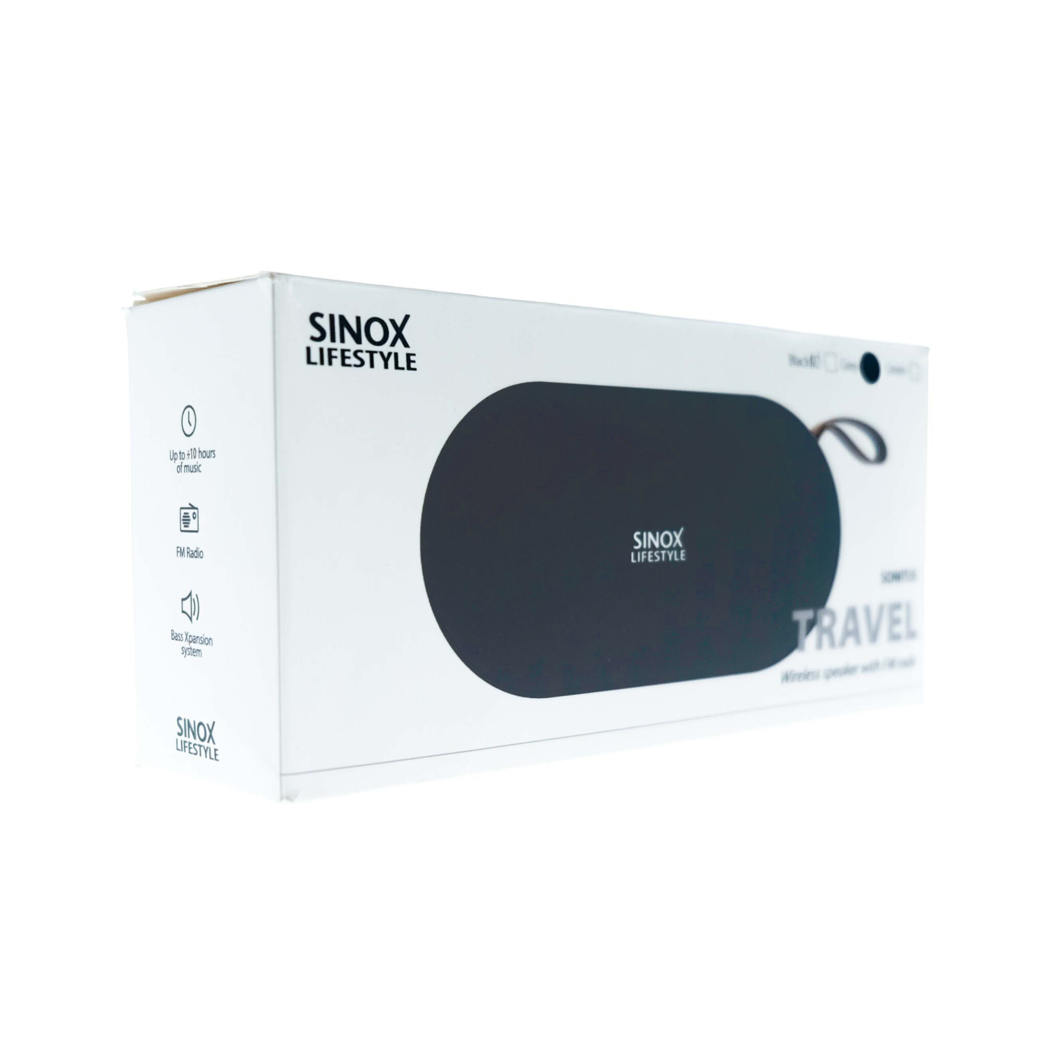 Sinox Sonitus Travel Speaker. Grey