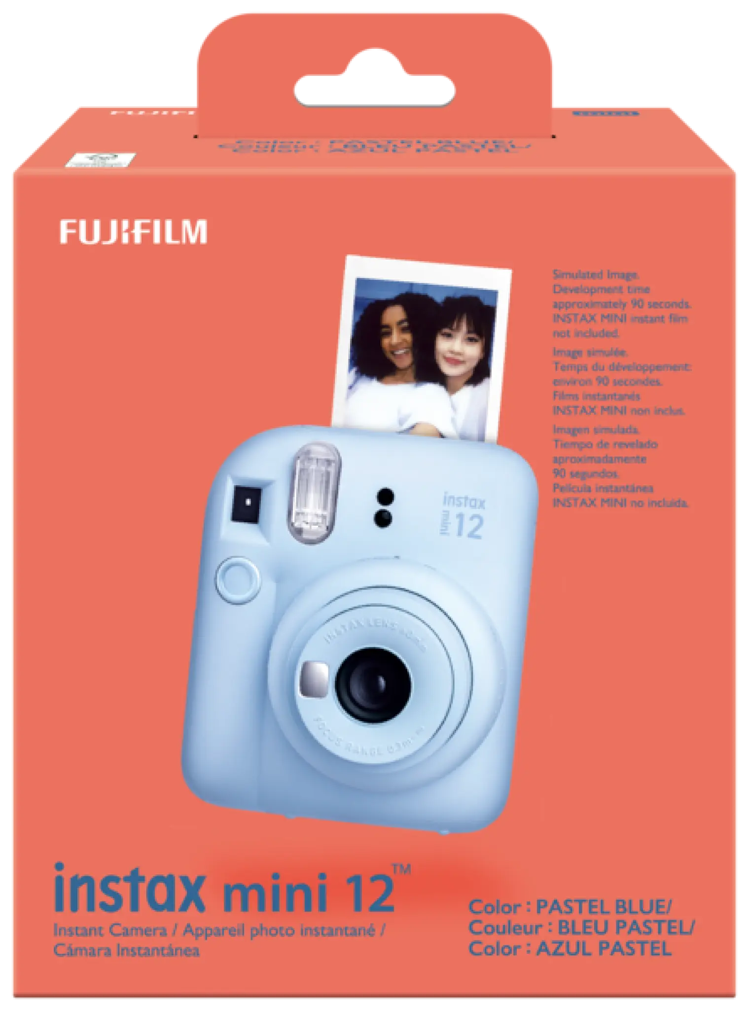 INSTAX Mini 12 Camera. Pastel Blue