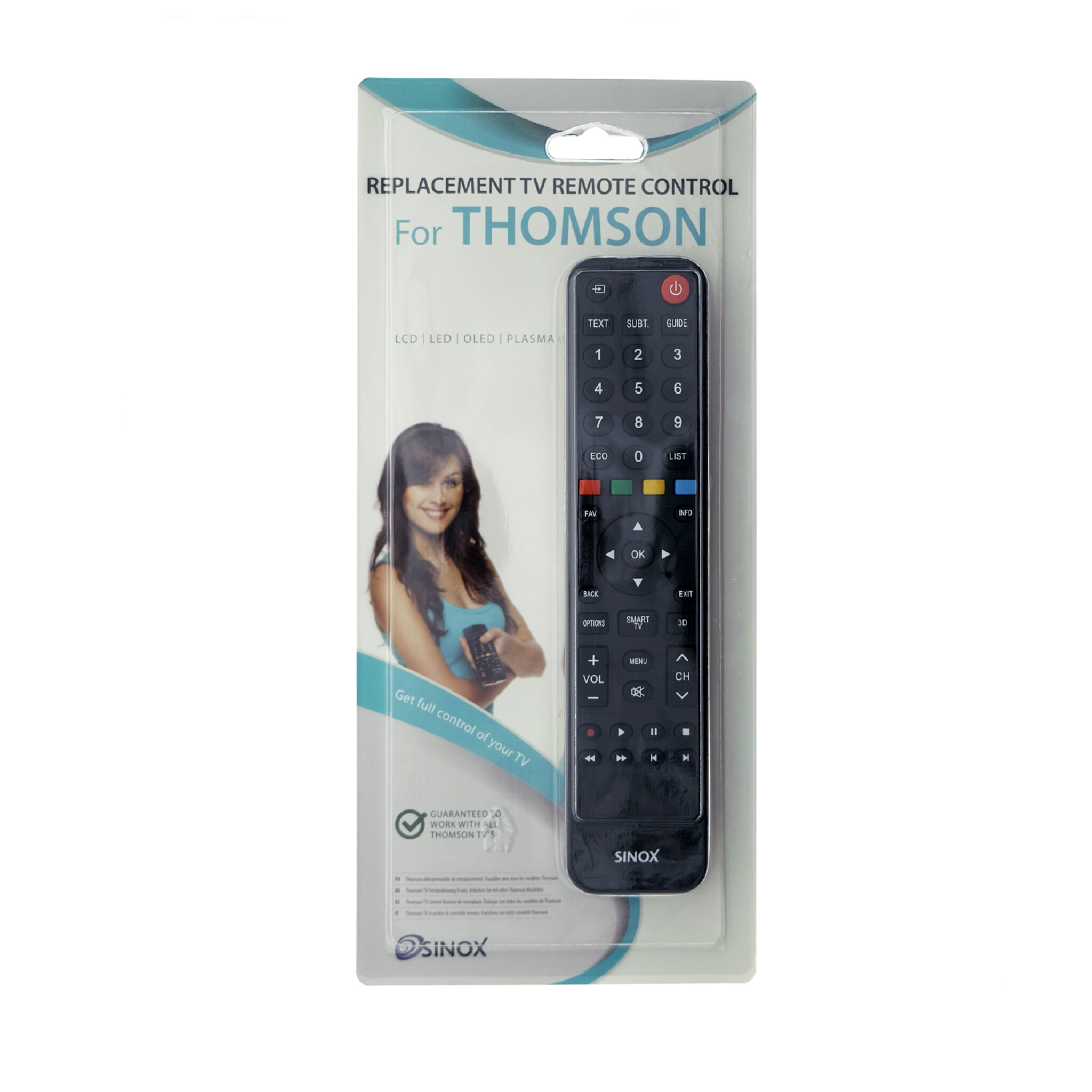 Sinox Remote Control for Thomson