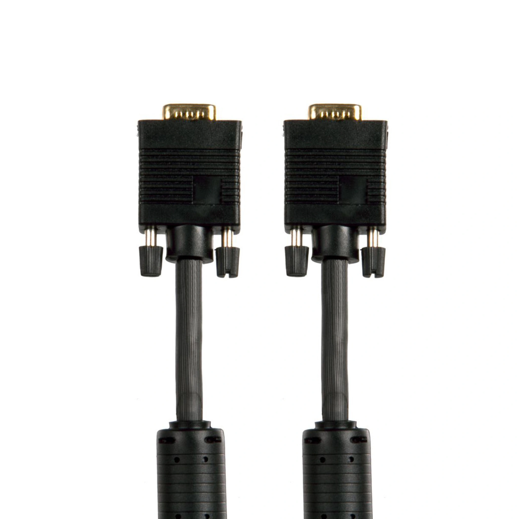 Sinox VGA-skjermkabel HD15. 5m. Svart