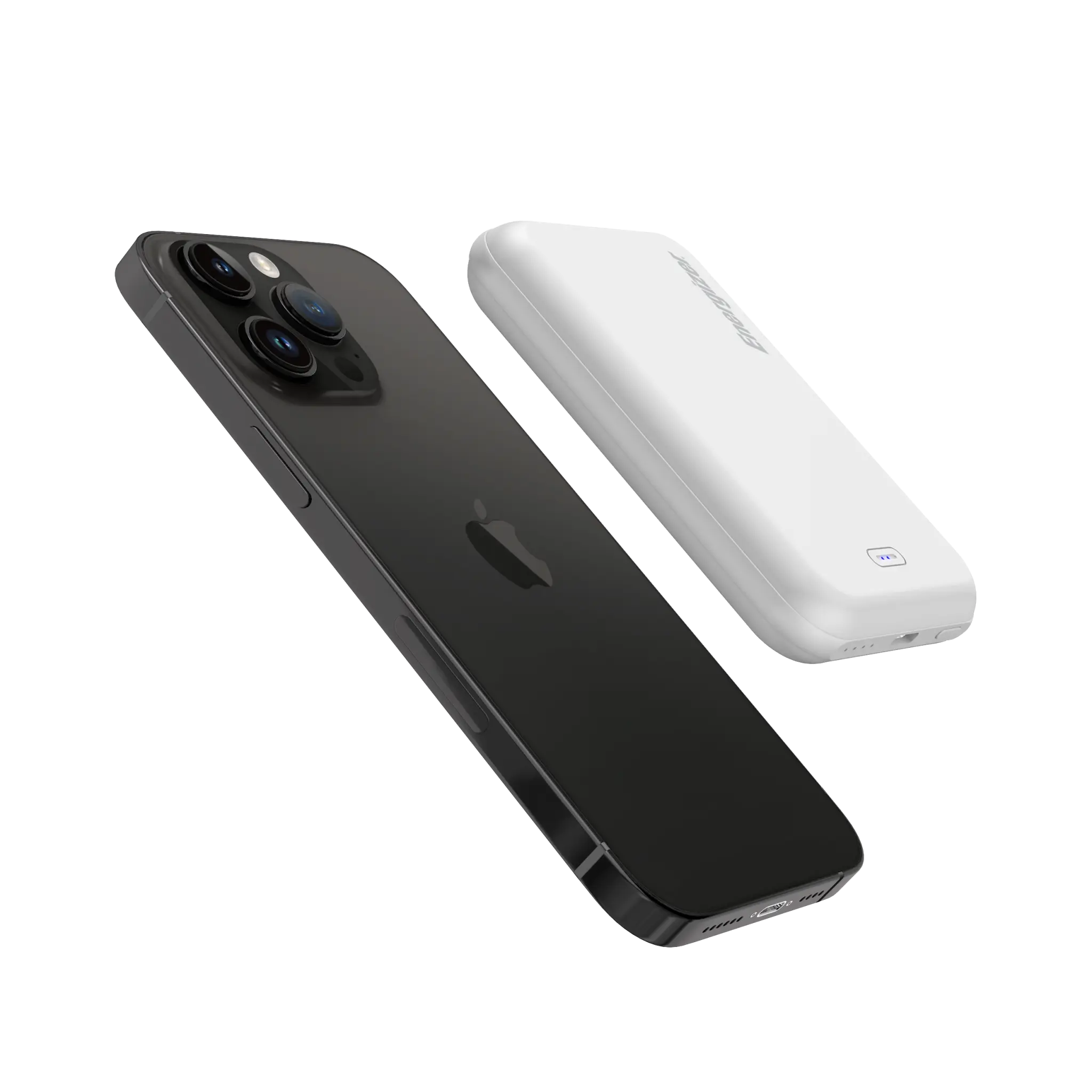 Energizer 15W magnetisk trådløs strømbank. Hvit