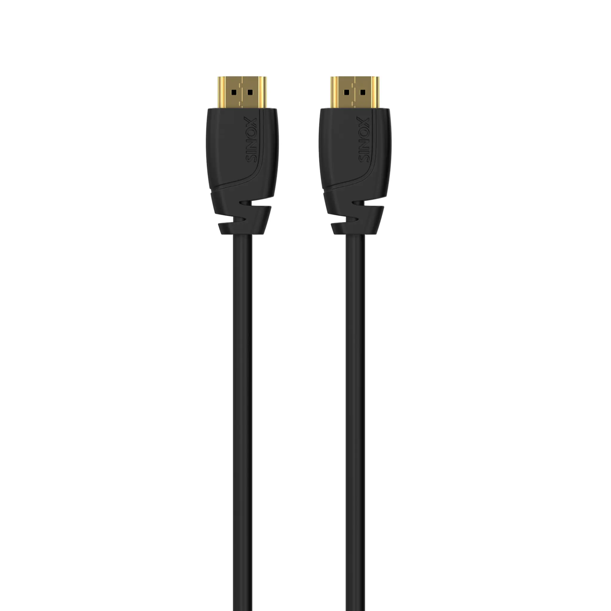 Sinox HDMI™-kabel 4K60Hz+E. 1m. Svart