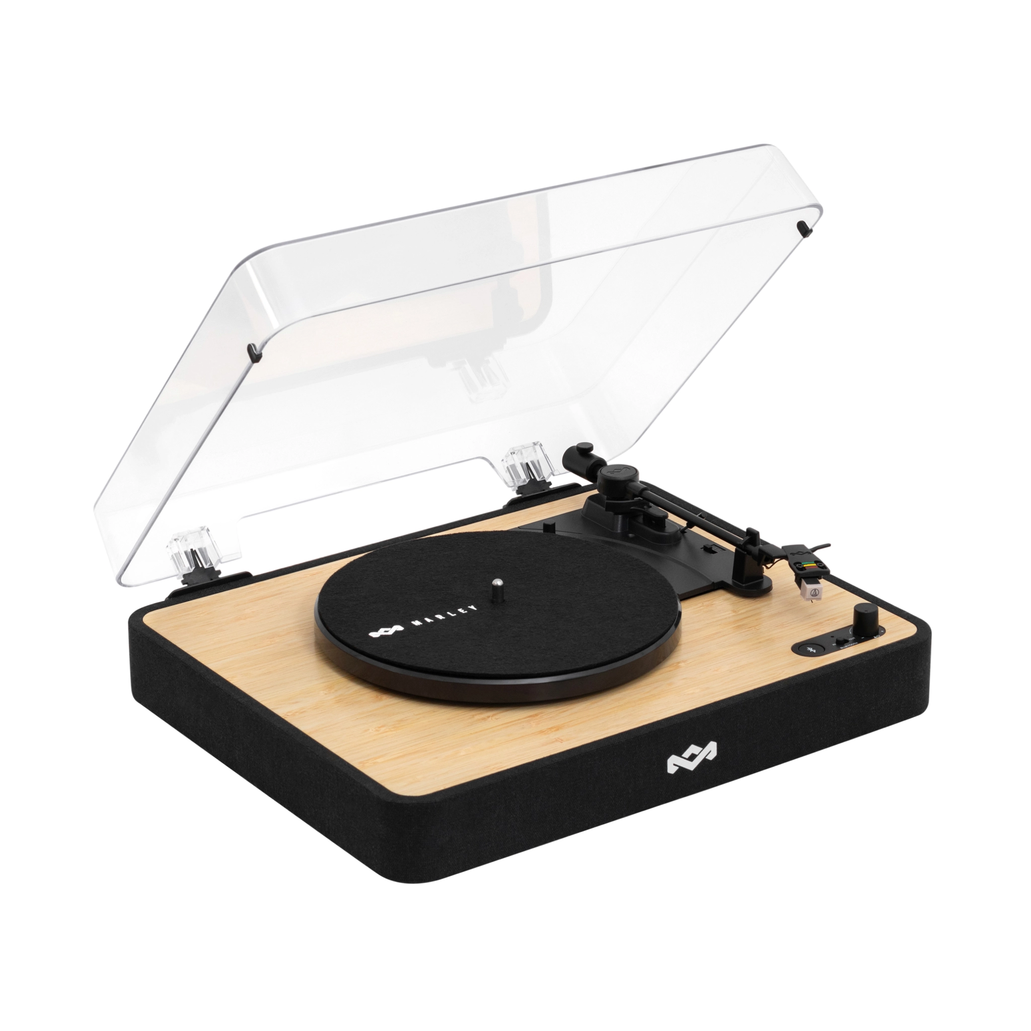 Marley Revolution platespiller. Svart