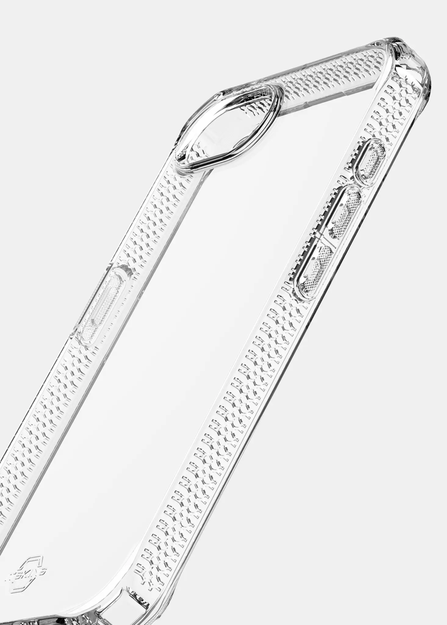 ITSKINS SPECTRUM CLEAR-deksel for iPhone 16e®. Gjennomsiktig