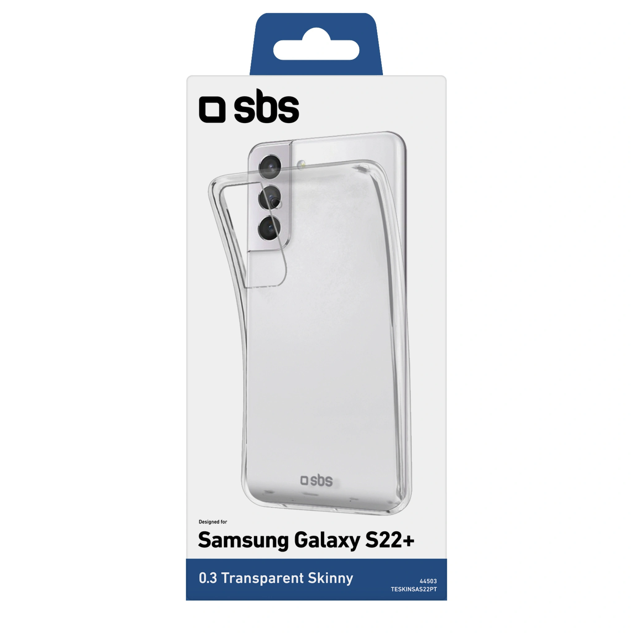 SBS Skinny Cover for Samsung Galaxy S22+®. Transparent