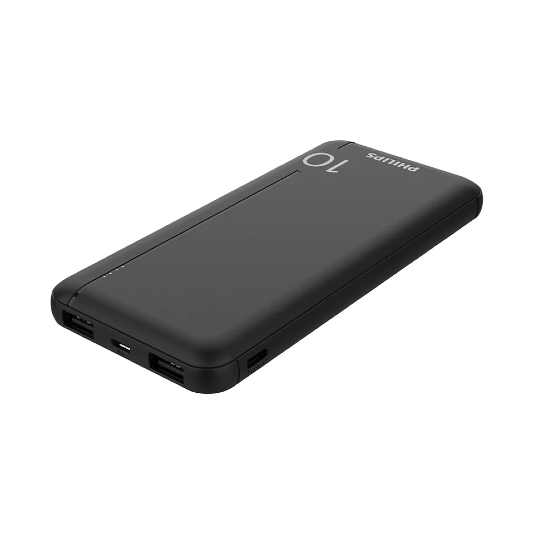 Philips Powerbank 10.000 mAh. Svart