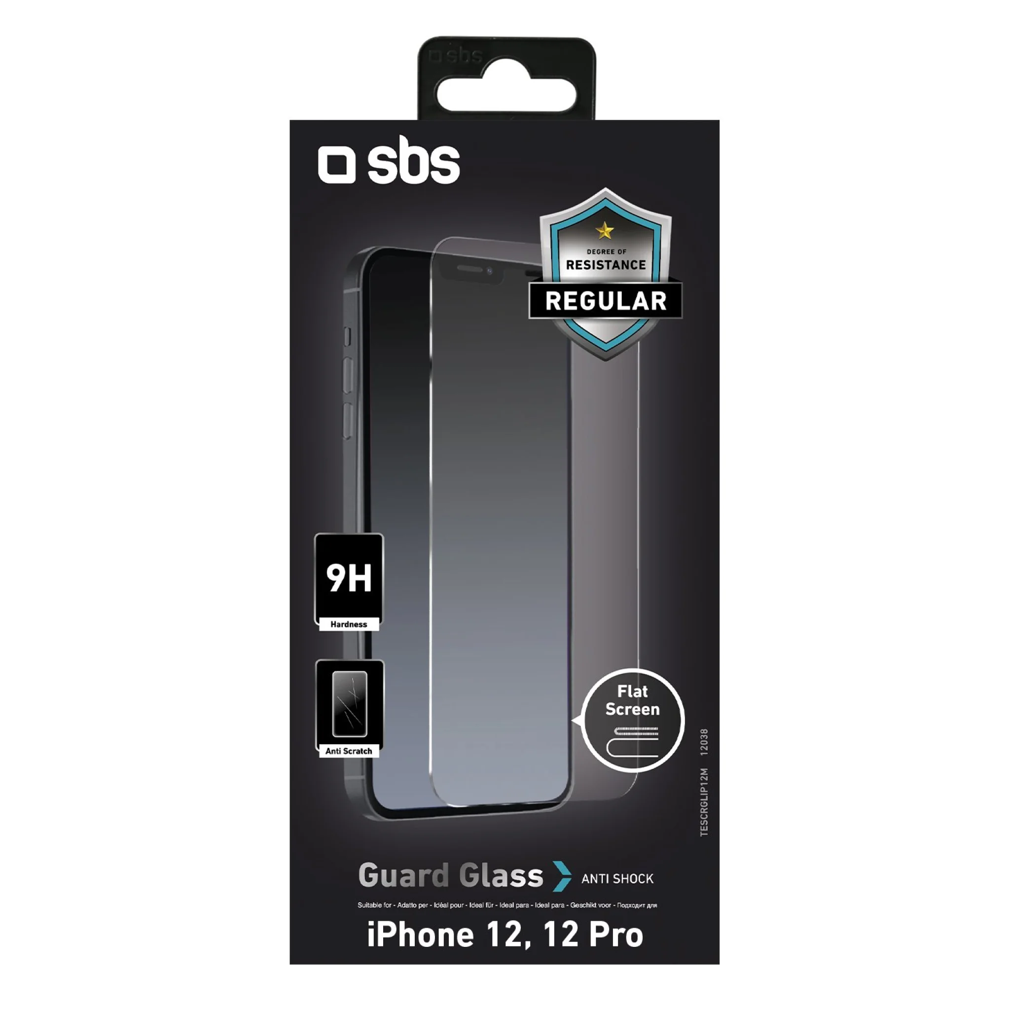 SBS Glass Screen Protector for iPhone 12 / 12 Pro®