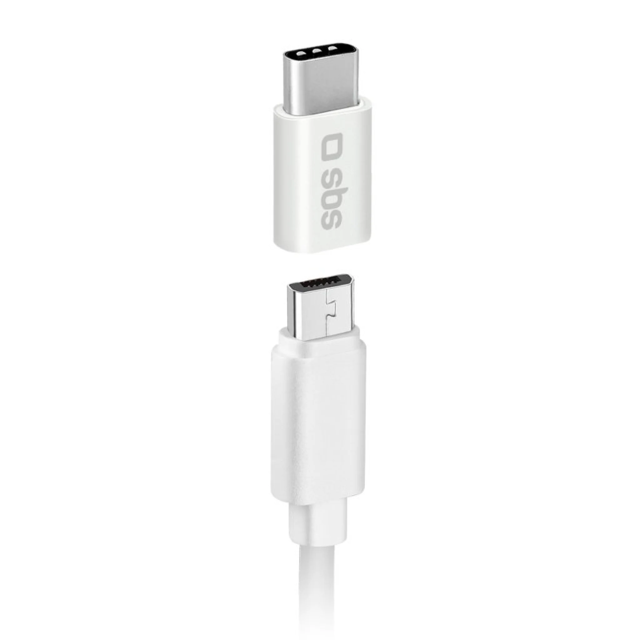 SBS Type-C-adapter. Hvit
