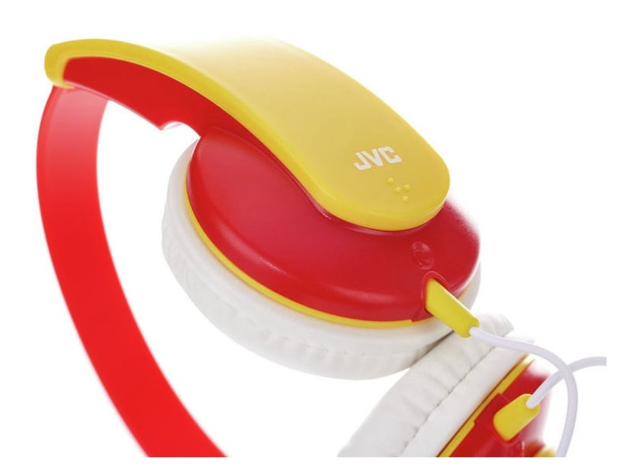 JVC Kid's headphone. Red and yellow