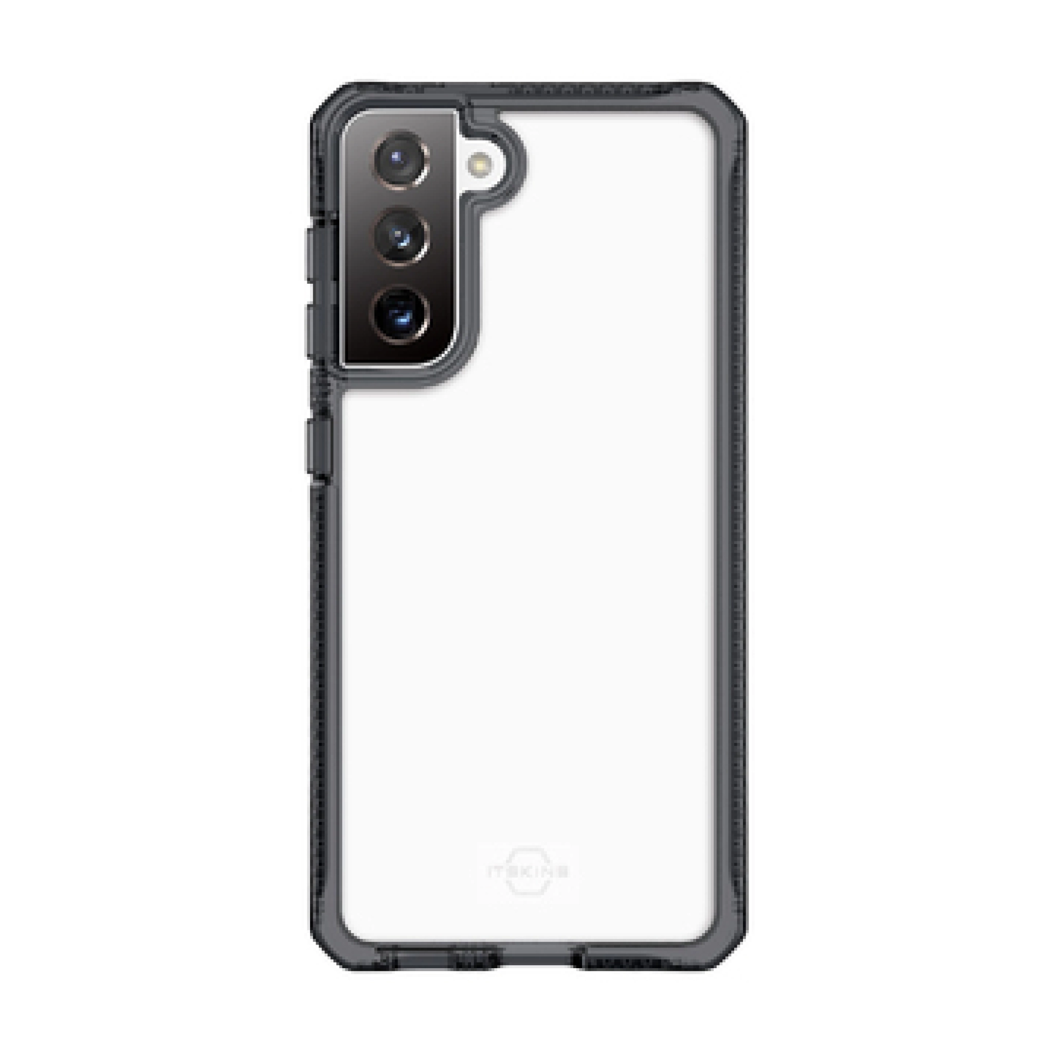 ITSKINS SUPREME CLEAR cover for Samsung Galaxy S21+ 4G / 5G®. Smoke and transparent