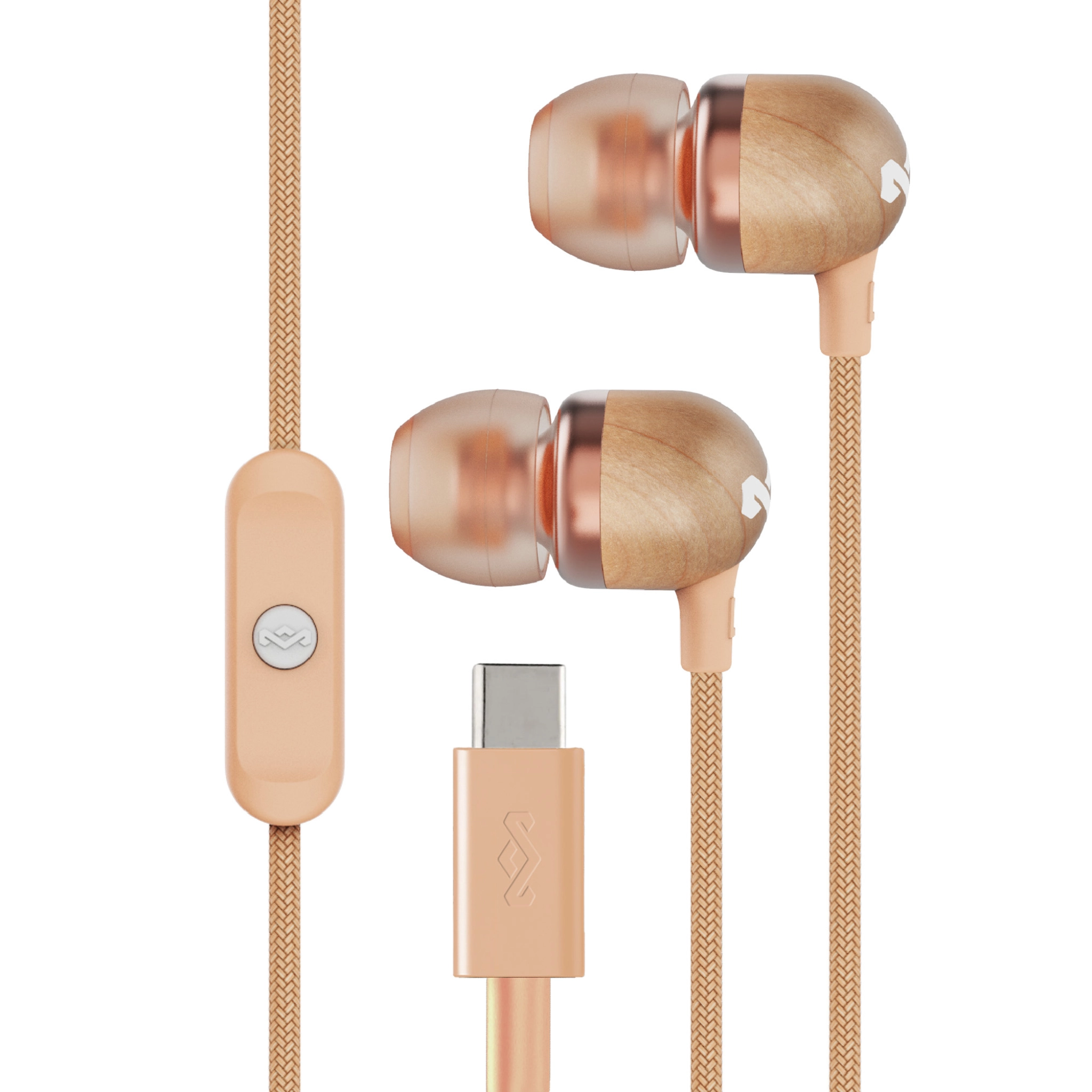 Marley Smile Jamaica USB-C-ørepropper. Kobber