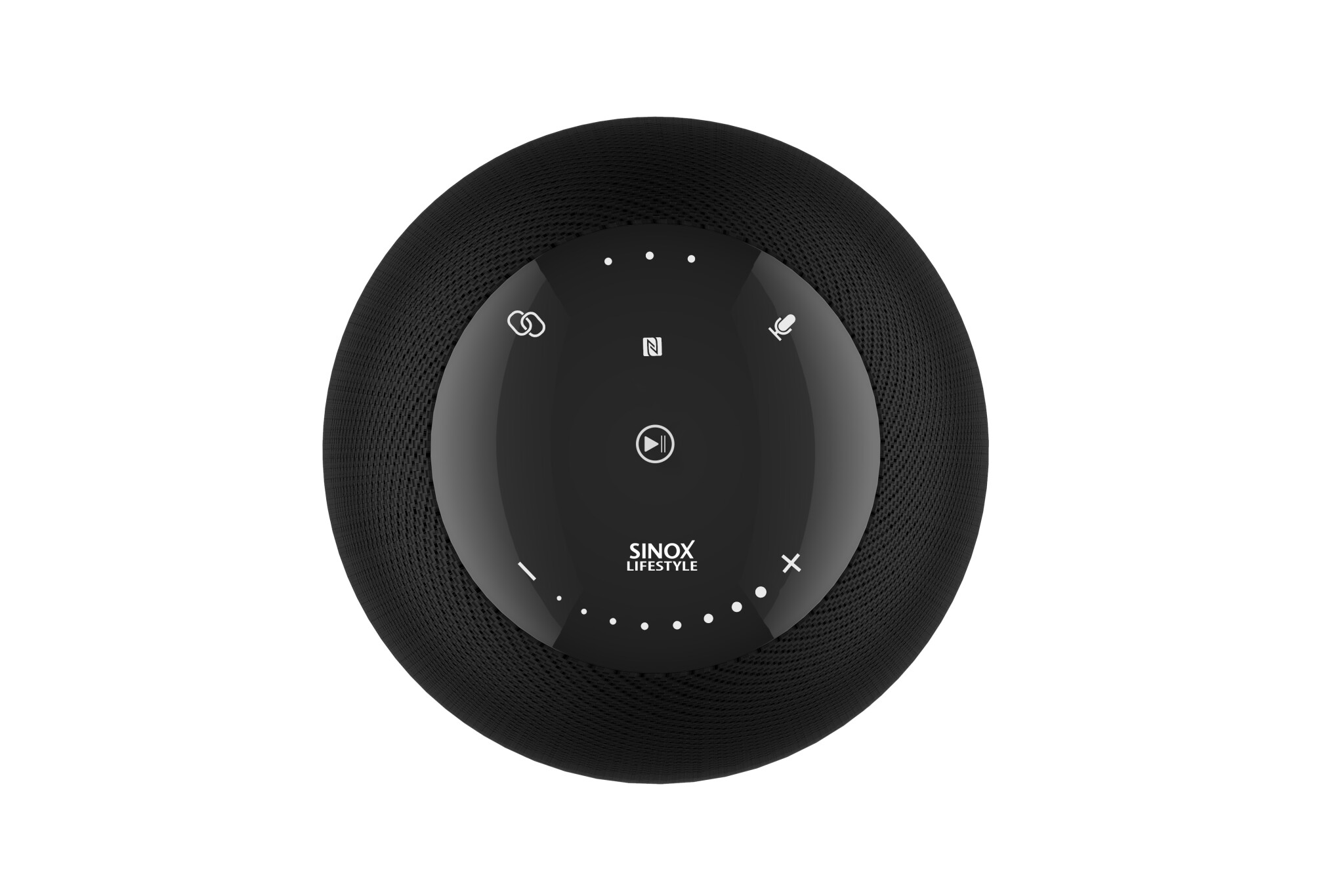 Sinox Sonitus 360 XL Speaker. Black