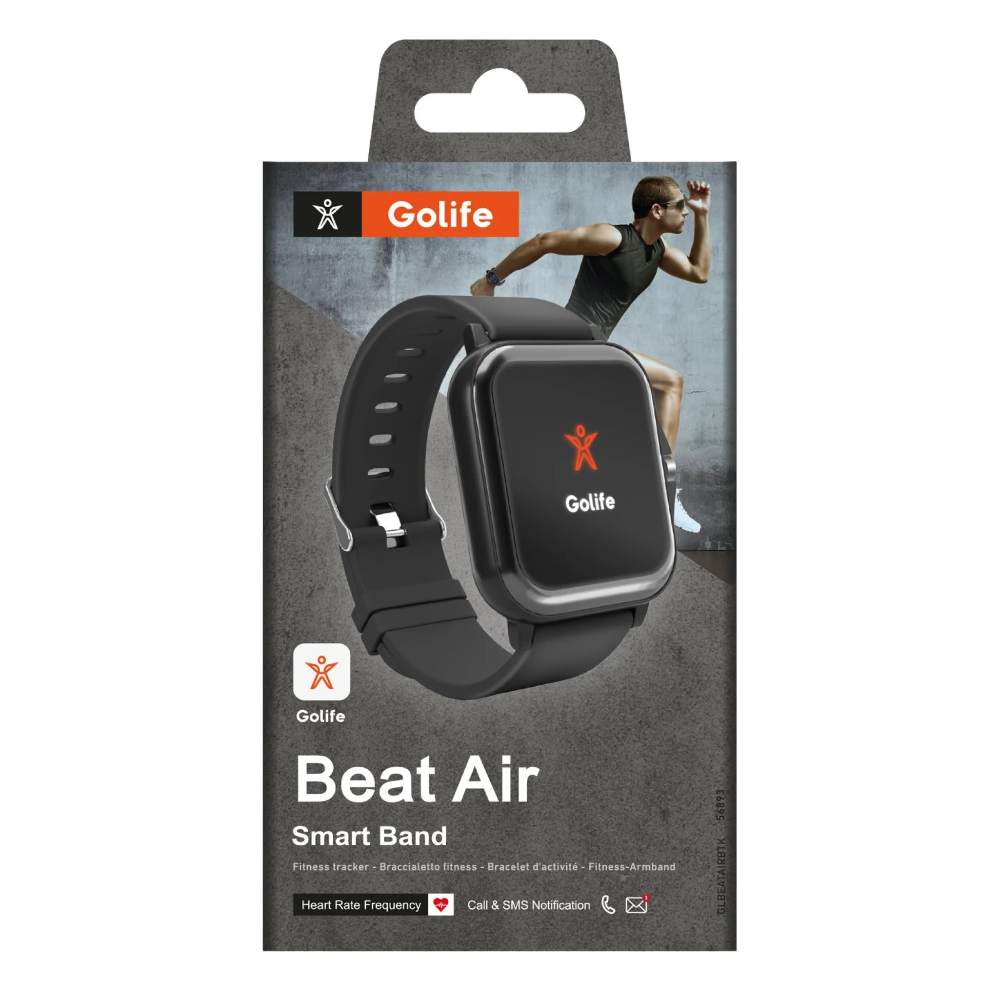 SBS Beat Air Smart Band. Black