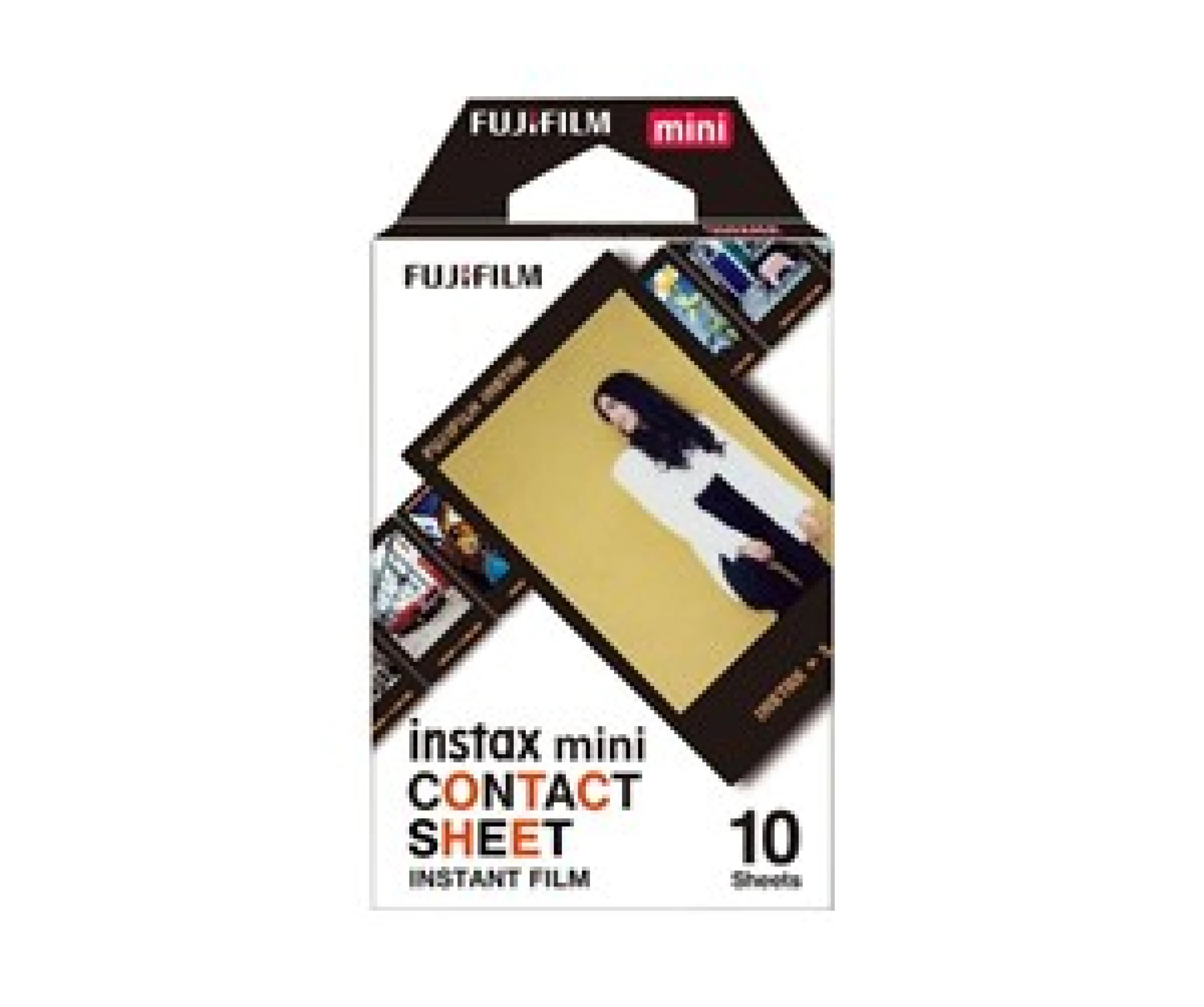 Instax Mini kontaktfilm. 10 bilder. Filmremse