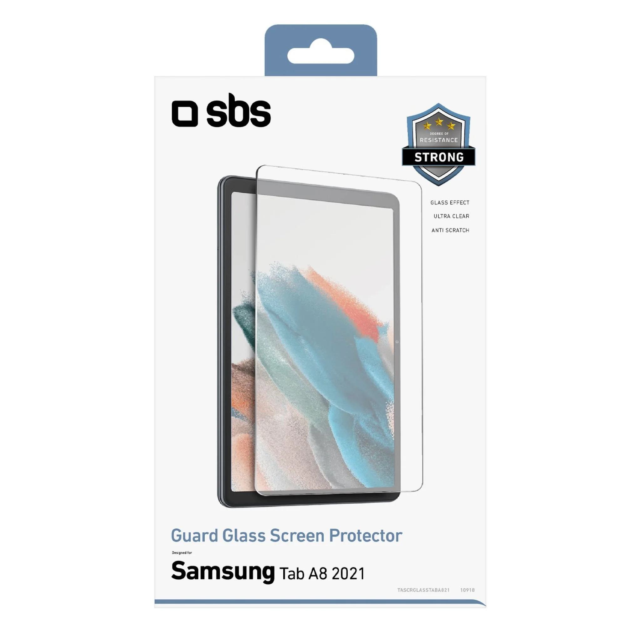 SBS Glass Screen Protector for Samsung Galaxy Tab A8 2021®